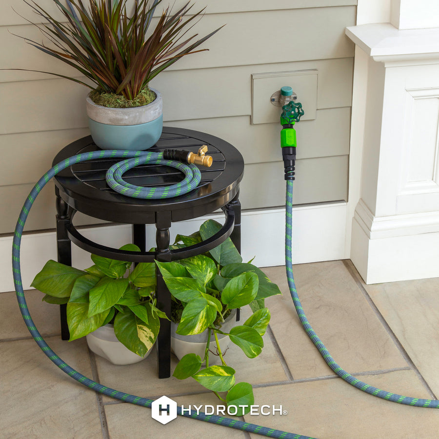 1.59 cm x 15.2 m Expandable Burst Proof Hose - Green