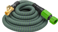 maybe an image about 1.59 cm x 15.2 m Expandable Burst Proof Hose - Green